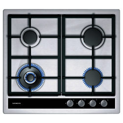 Siemens EC645HC90E Gas Hob, Stainless Steel